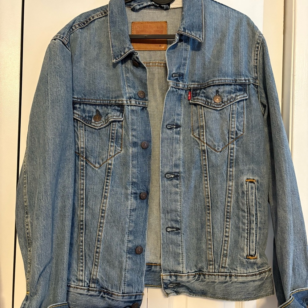 Levi's Blue Lightweight Denim Shirt Jacket